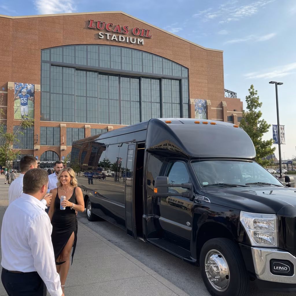 Rent a Bus to Lucas Oil Stadium