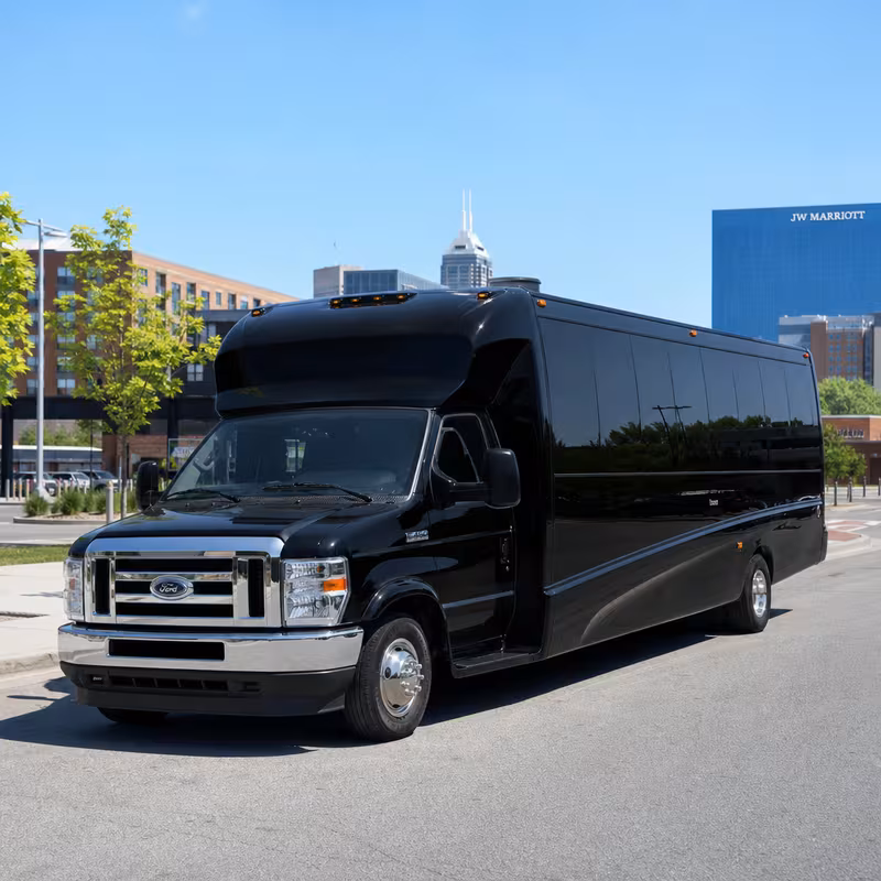 15 Passenger Party Bus Exterior