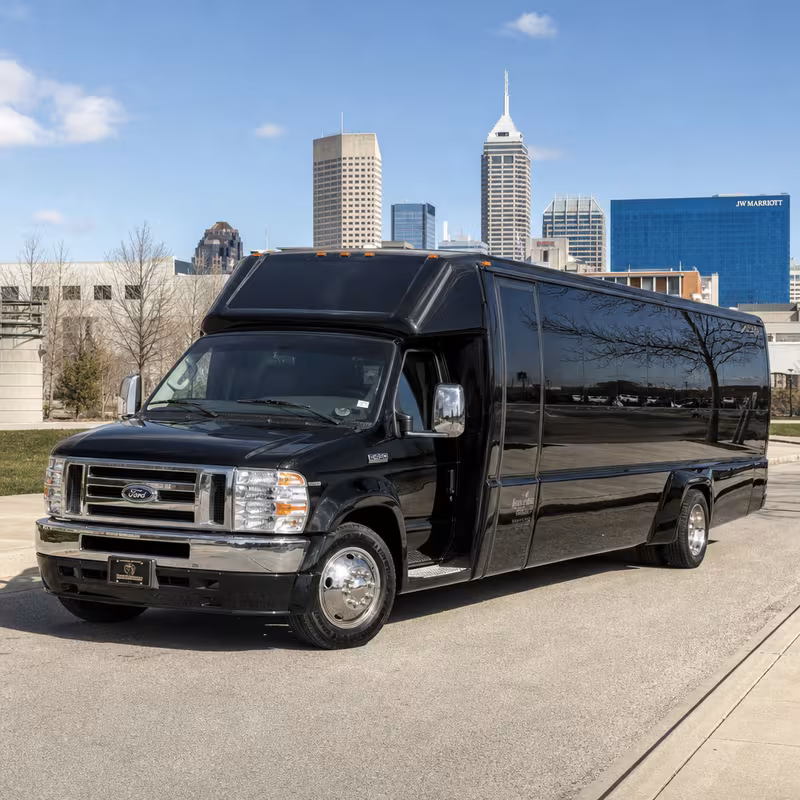 18 Passenger Party Bus Exterior