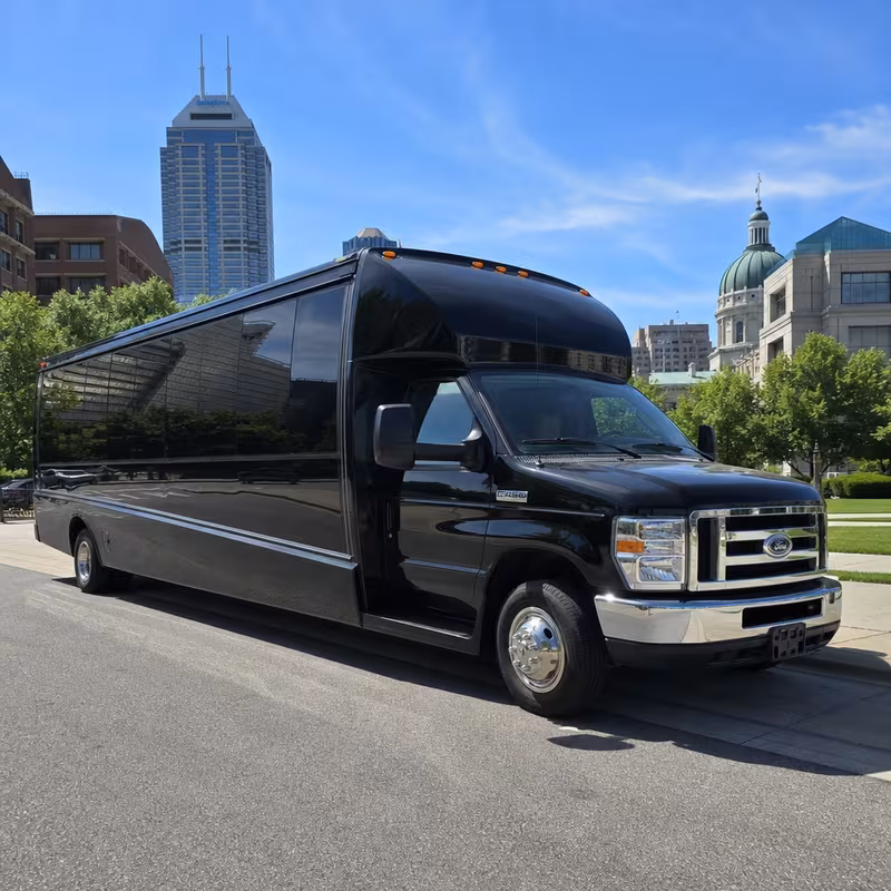 20 Passenger Party Bus Exterior