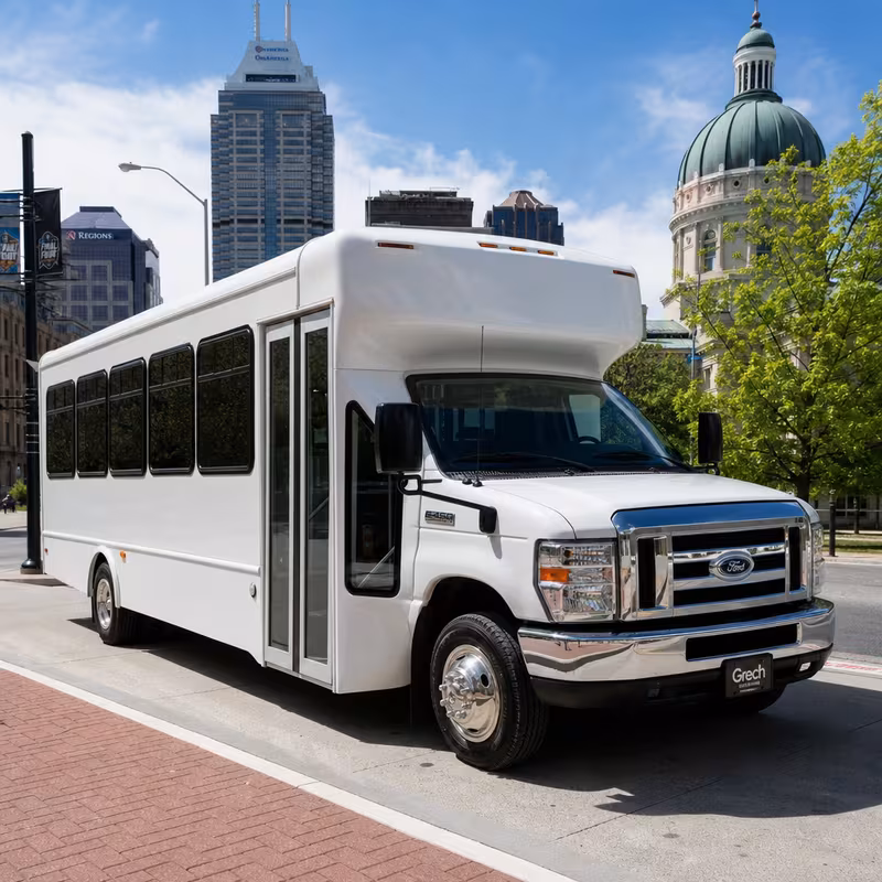 15-35 Passenger Minibus Exterior