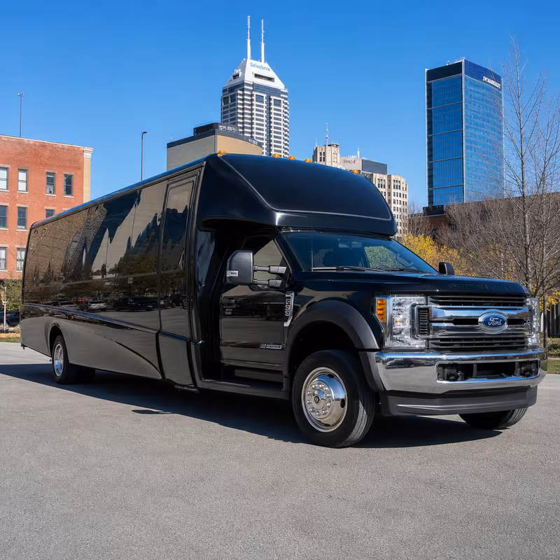 28 Passenger Party Bus Exterior