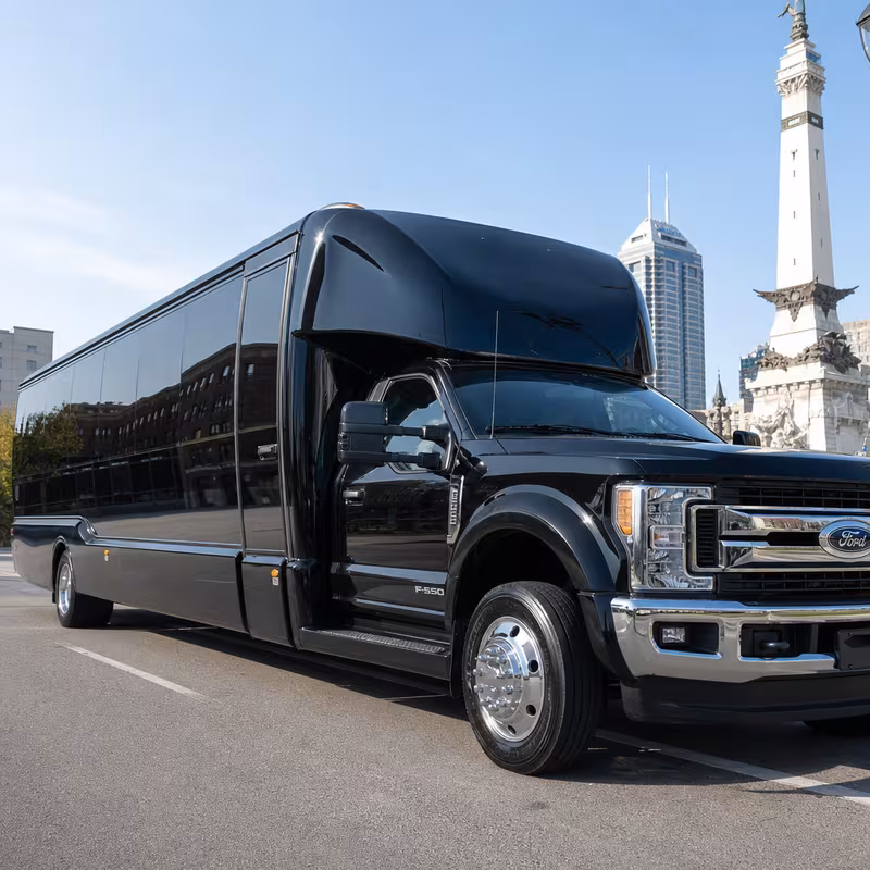 30 Passenger Party Bus Exterior