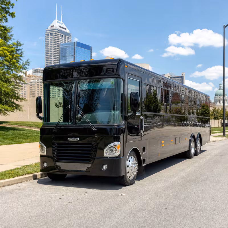40 Passenger Party Bus Exterior