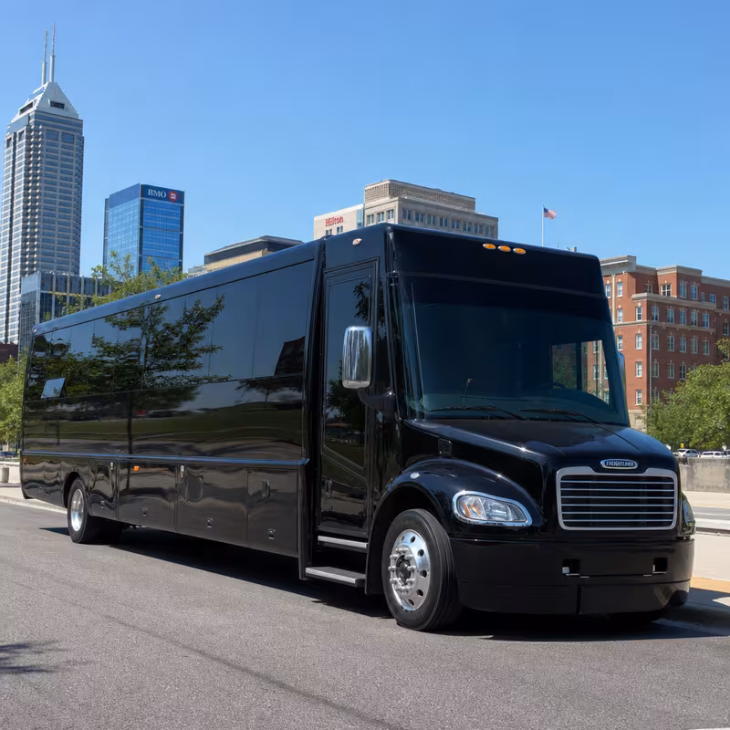 50 Passenger Party Bus Exterior