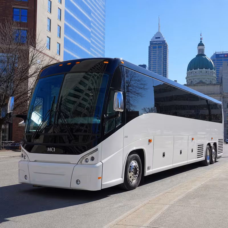 40-56 Passenger Charter Bus Exterior