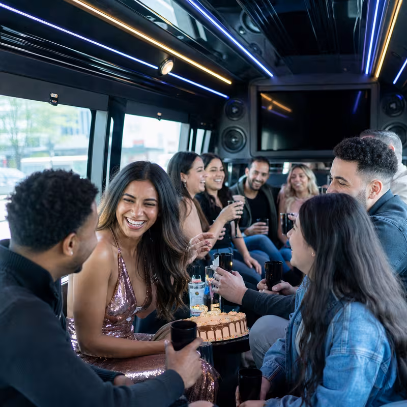 Indianapolis Birthday Transportation fleet vehicle
