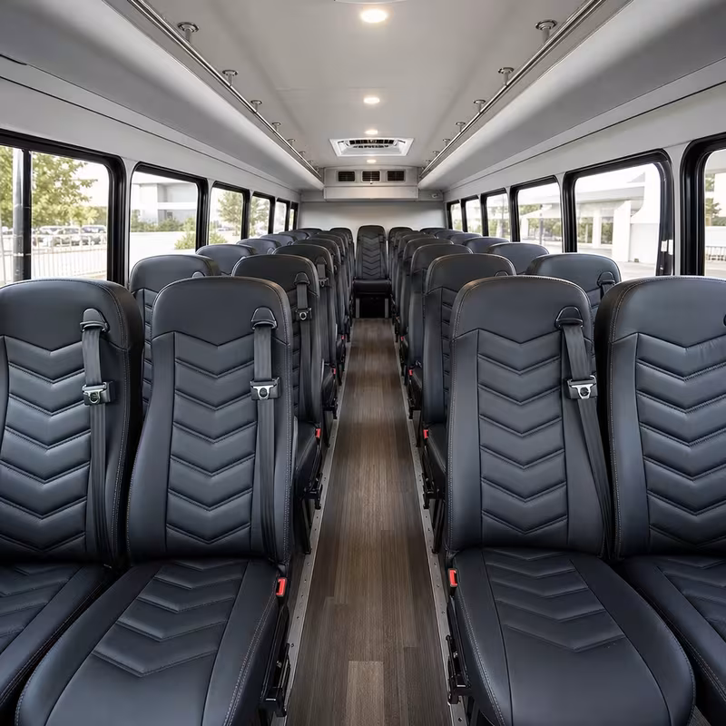 minibus interior