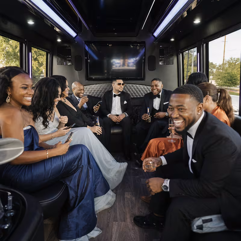 Indianapolis Prom & Homecoming Transportation fleet vehicle