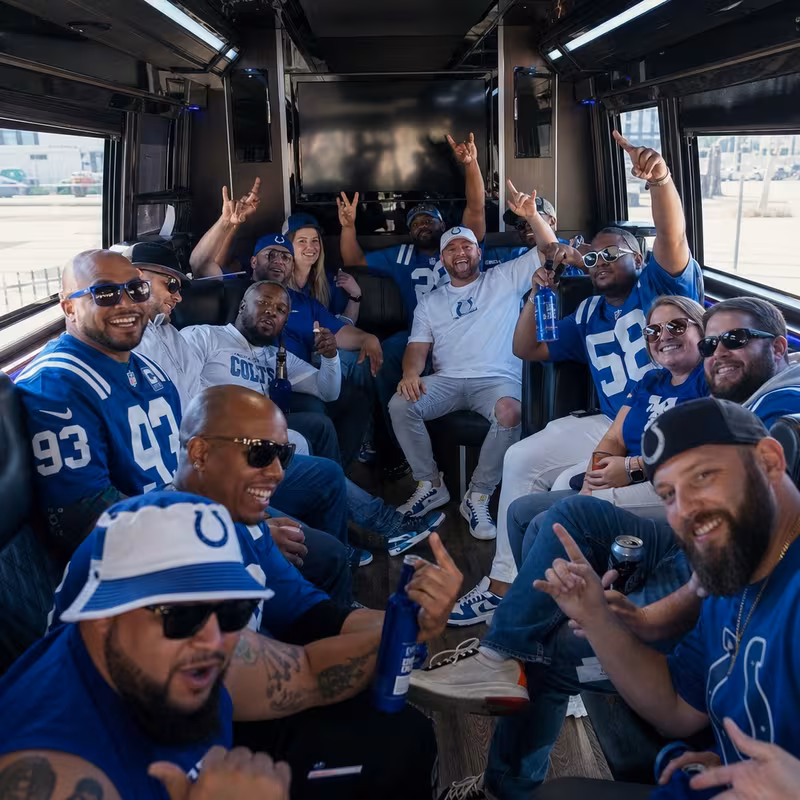 Indianapolis Sporting Event Transportation fleet vehicle